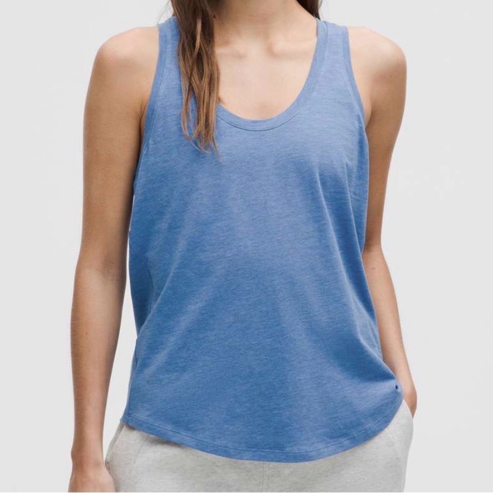 lululemon athletica Heathered Pool Party Love Tank size 8 NWT